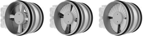 e-VAV 250-Co2 variabele volumeregelaar autonoom dia. 250 mm - max. 1100 m3/h-3