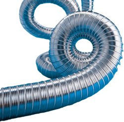 Semi flexibele aluminium ventilatieslang 200 mm (3m)