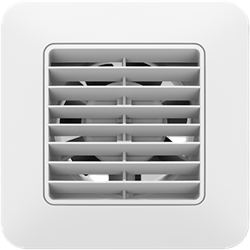 UNICO 10/4" Badkamerventilator Basis Ø 100 mm wit
