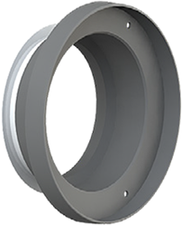 Adapter ALIZE met rubberen afdichting 100mm