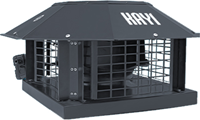 CRAD-EC 355 dakventilator max. 5590 m3/h