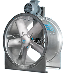 DAXI 1120-8-40 axiale ventilator met riemaandrijving max. 86620 m3/h
