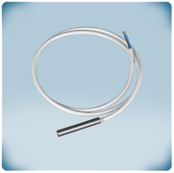 Passieve temperatuursensor | PT1000 | metalen probe | 1 m