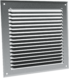 Muurrooster aluminium