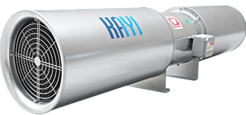 JAXI 500 F300 °C / 2H jet ventilator max. 17900 m3/h