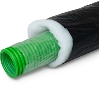 Isolatiehoes 50mm voor Peflex ventilatiekanalen - 10m-2
