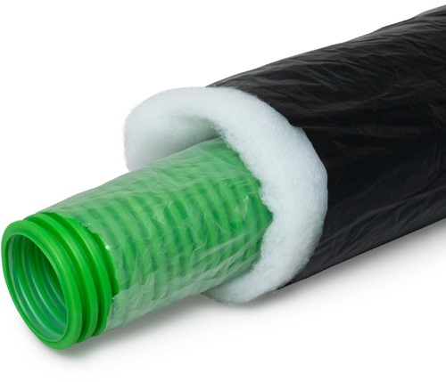 Isolatiehoes 50mm voor Peflex ventilatiekanalen - 10m-2