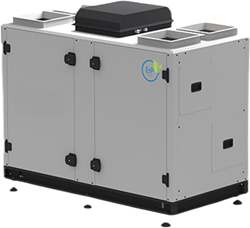 CRU-7000 Compacte luchtbehandelingskast met warmtewiel