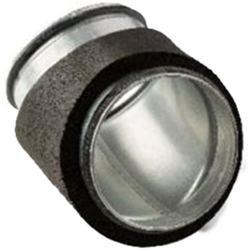 Geïsoleerde Bocht 45° Ø150mm / 13mm